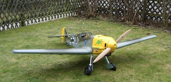 Messerschmitt Me109 E4 2188 mm - inkl. Bauplan 1/5